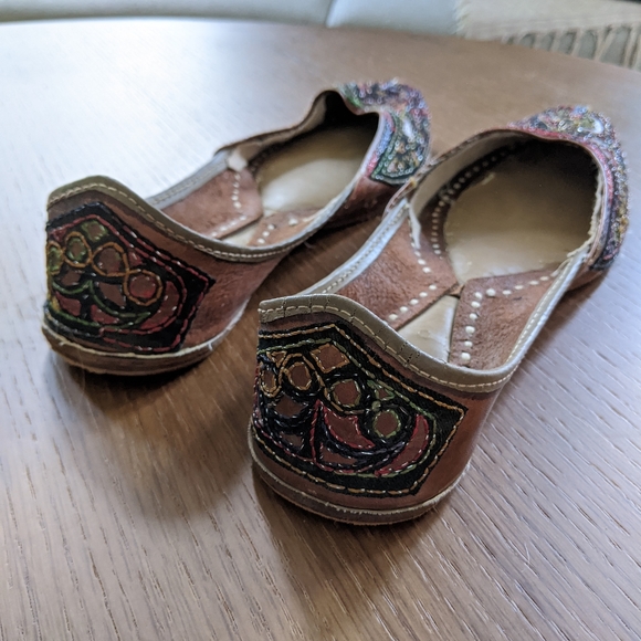 Handmade leather shoes from India - Picture 4 of 4